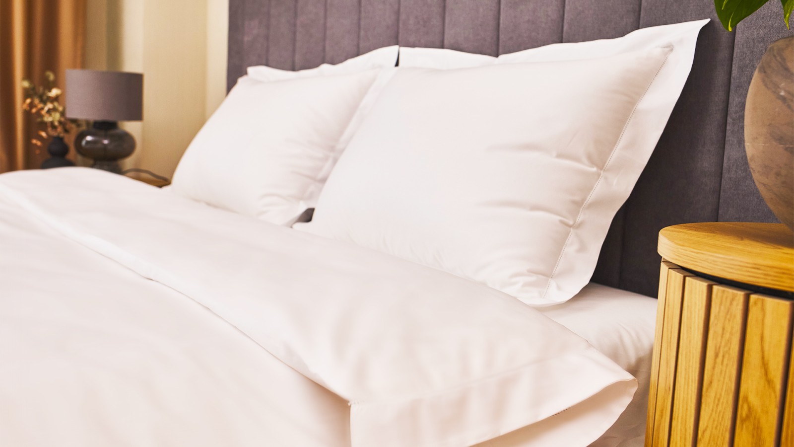 Egyptian Cotton Satin Bed Linen Set