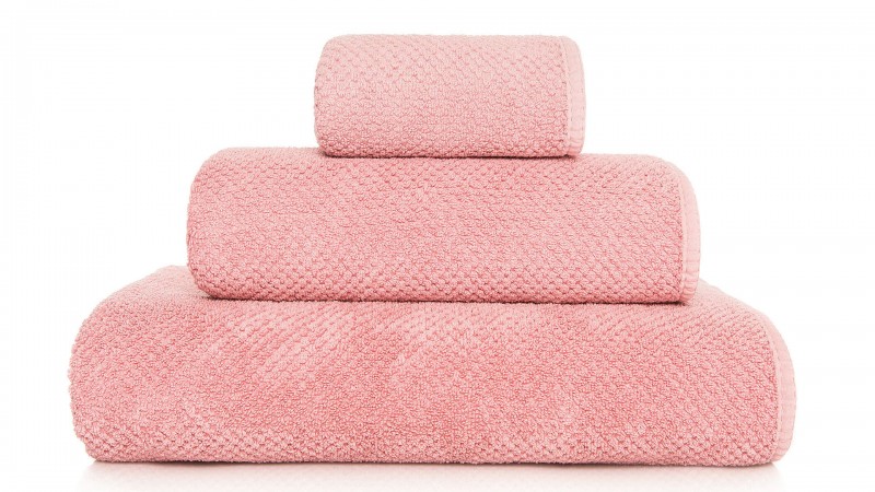 HOTEL BALFOUR LIGHT Pink Waffle Nine Piece Bathroom Towel Set 100% Cotton  New $99.90 - PicClick